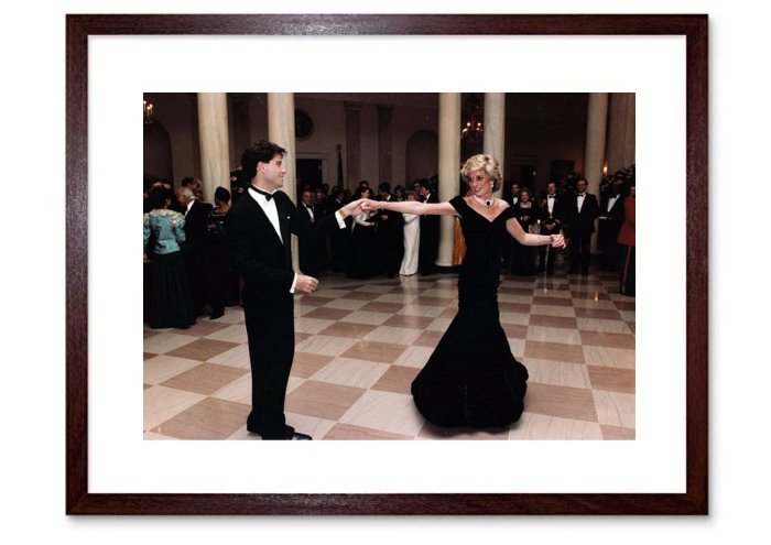 Lady Diana and John Travolta 